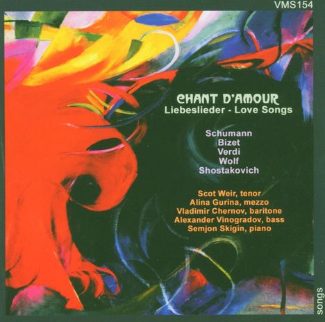 Chant d'Amour - Liebeslieder - Love Songs, CD