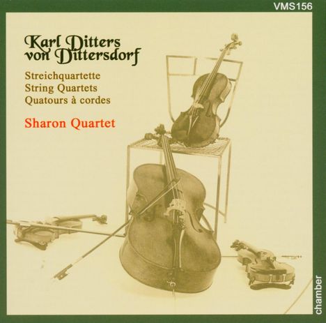 Karl Ditters von Dittersdorf (1739-1799): Streichquartette Nr.1,3-5, CD