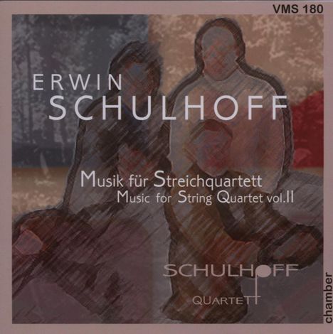 Erwin Schulhoff (1894-1942): Streichquartette Nr.0 (op.25) &amp; 2, CD