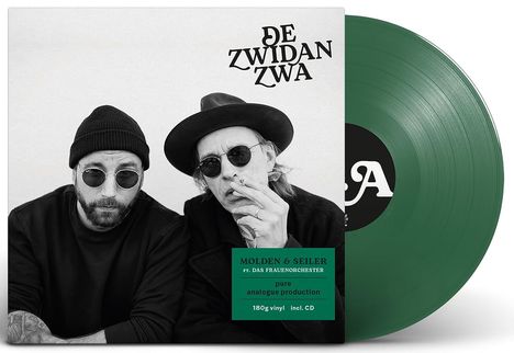 Molden &amp; Seiler Feat. Das Frauenorchester: De zwidan Zwa (180g) (Darkgreen Vinyl), 1 LP und 1 CD