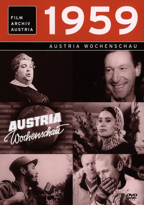 Austria Wochenschau 1959, DVD
