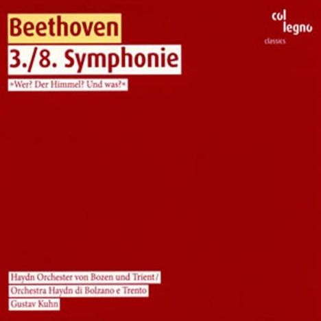 Ludwig van Beethoven (1770-1827): Symphonien Nr.3 &amp; 8, CD