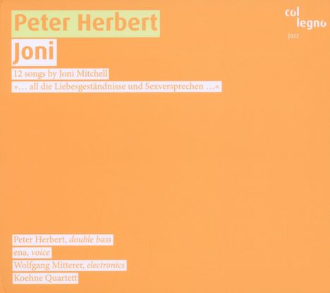 Peter Herbert (geb. 1960): Joni, CD