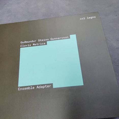 Gudmundur Steinn Gunnarsson (geb. 1982): Clavis Metrica, CD