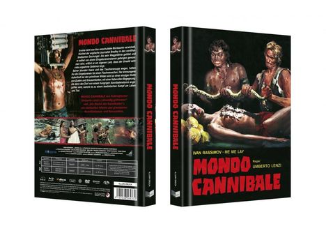 Mondo Cannibale (Blu-ray &amp; DVD im Mediabook), 1 Blu-ray Disc und 1 DVD