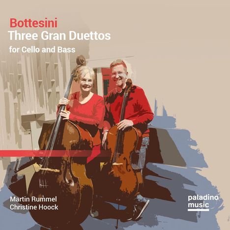 Giovanni Bottesini (1821-1889): Duette Nr.1-3 für Cello &amp; Kontrabass, CD
