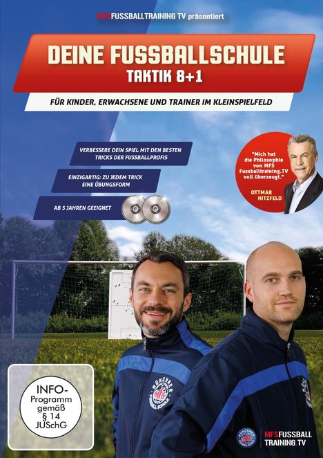 Deine Fussballschule - Taktik 8+1, 2 DVDs