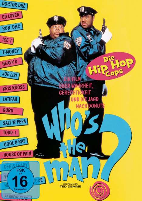 Who's the man? - Die Hip Hop Cops, DVD