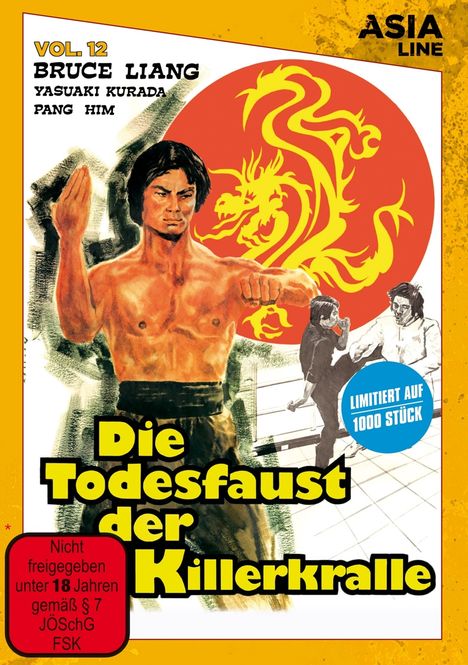 Die Todesfaust der Killerkralle, DVD