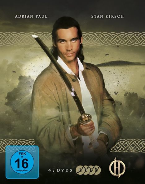 Highlander (Komplette Serie), 45 DVDs