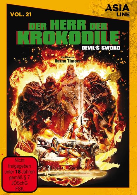 Der Herr der Krokodile, DVD