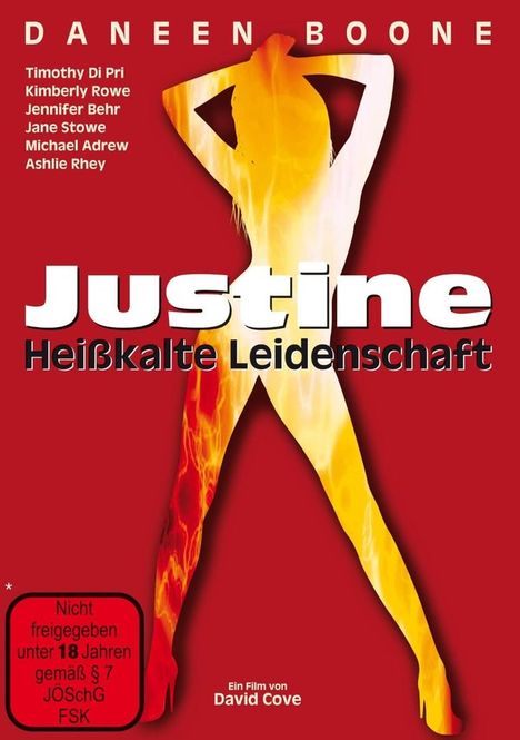 Justine - Heißkalte Leidenschaft, DVD