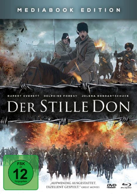 Der stille Don (Blu-ray &amp; DVD im Mediabook), 1 Blu-ray Disc und 1 DVD