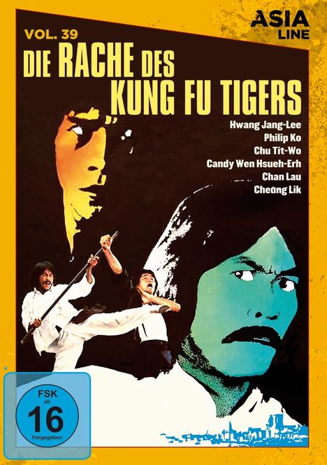 Die Rache des Kung Fu Tigers (OmU), DVD