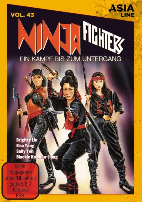 Ninja Fighters, DVD