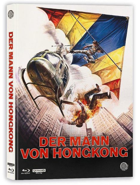 Der Mann von Hongkong (Ultra HD Blu-ray &amp; Blu-ray im Mediabook), 1 Ultra HD Blu-ray und 1 Blu-ray Disc