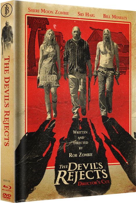 The Devil's Rejects (Blu-ray & DVD im Mediabook), 1 Blu-ray Disc und 2 DVDs