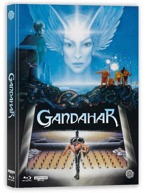 Gandahar (OmU) (Ultra HD Blu-ray &amp; Blu-ray im Mediabook), 1 Ultra HD Blu-ray und 1 Blu-ray Disc