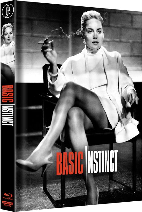 Basic Instinct (Ultra HD Blu-ray &amp; Blu-ray im Mediabook), 1 Ultra HD Blu-ray und 1 Blu-ray Disc