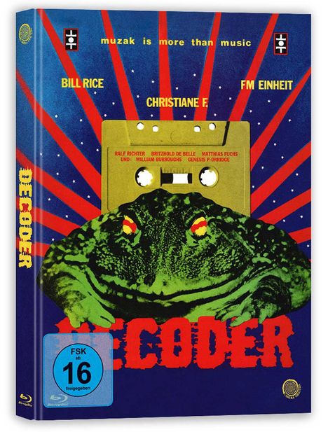 Decoder (1984) (Blu-ray im Mediabook), Blu-ray Disc