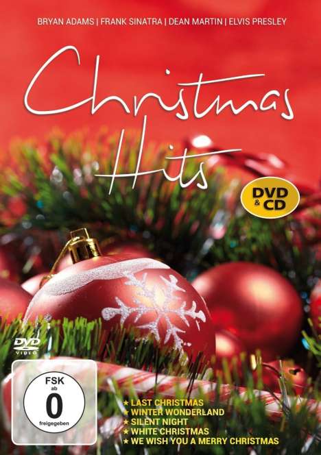 Christmas Hits, 1 DVD und 1 CD