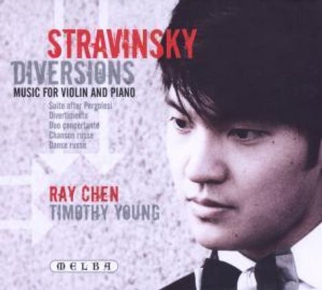 Igor Strawinsky (1882-1971): Werke für Violine &amp; Klavier "Diversions", CD