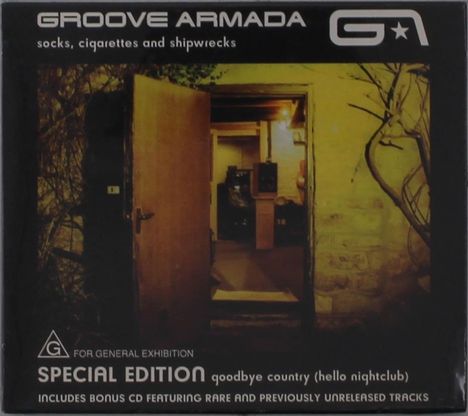 Groove Armada: Socks, Cigarettes And Shipwrecks - Goodbye Country Hello Nightclub, 2 CDs