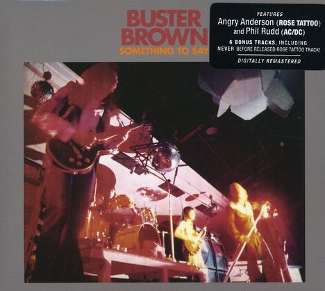 Buster Brown Band: Something To Say, CD