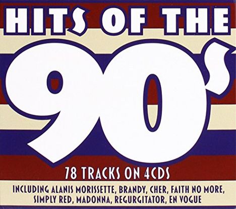 Hits Of The 90s, 4 CDs