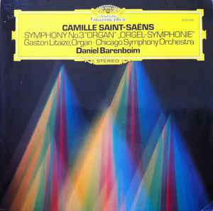 Camille Saint-Saens (1835-1921): Symphonie Nr.3 "Orgelsymphonie" (180g), LP