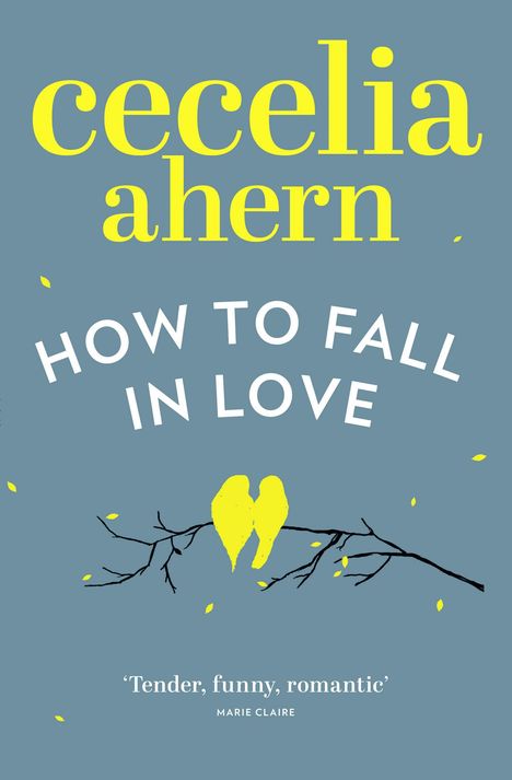 Cecelia Ahern: How to Fall in Love, Buch