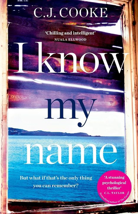 C J Cooke: I Know My Name, Buch