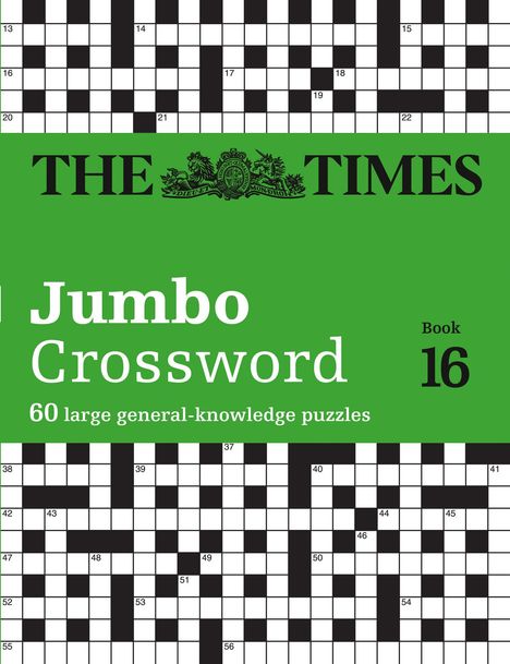 The Times Mind Games: The Times Jumbo Crossword: Book 16, Buch