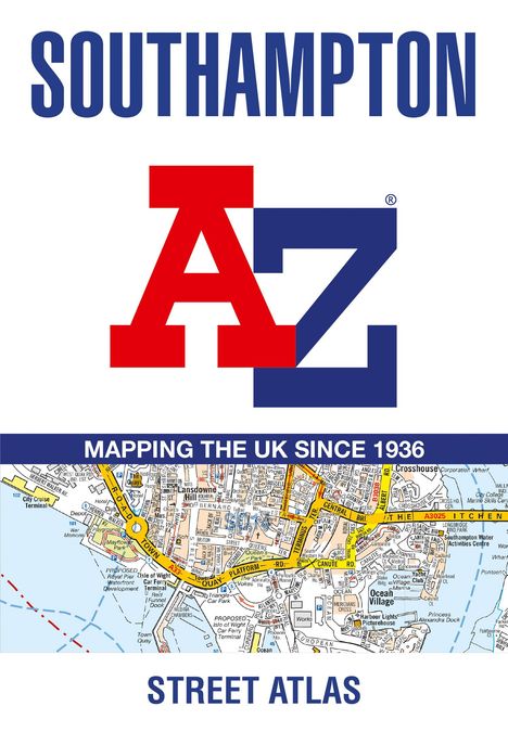 A-Z Maps: Southampton A-Z Street Atlas, Buch