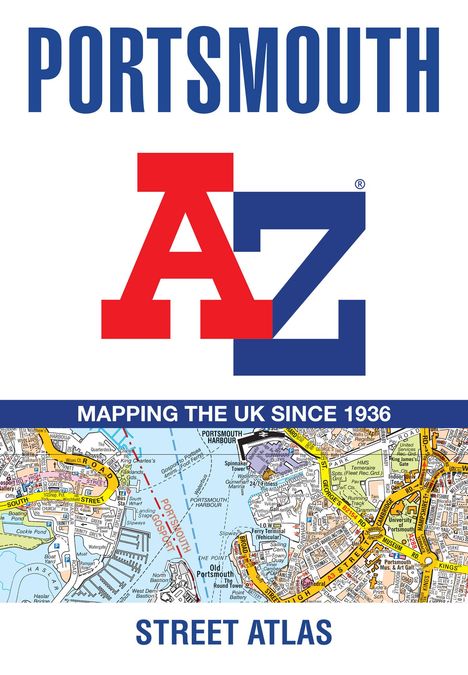 A-Z Maps: Portsmouth A-Z Street Atlas, Buch