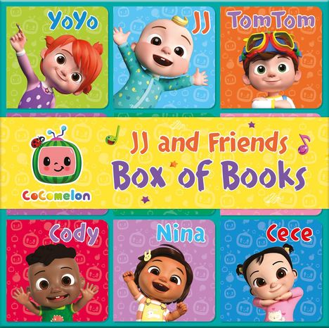 Cocomelon: Official CoComelon: JJ &amp; Friends Box Of Books, Buch