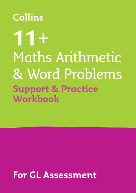 Collins 11: 11+ Maths Arithmetic and Word Problems Support and Practice Workbook, Buch