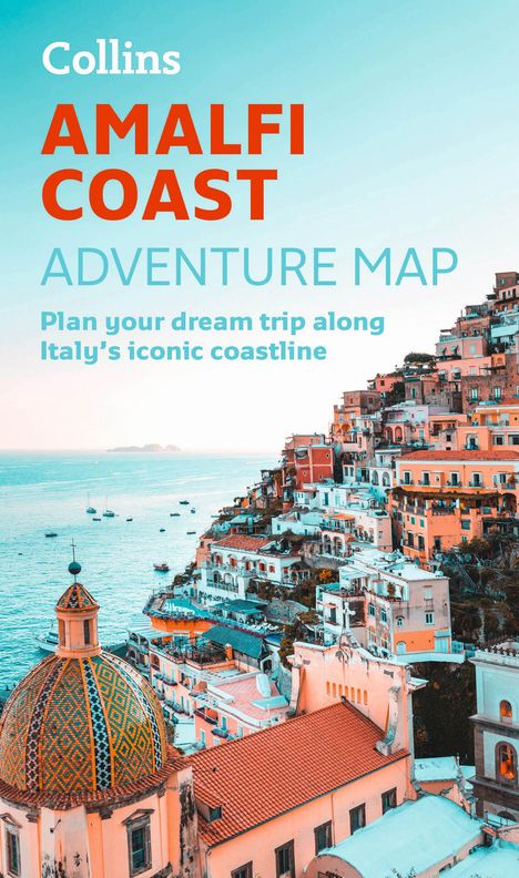 Collins Maps: Amalfi Coast Adventure Map, Karten