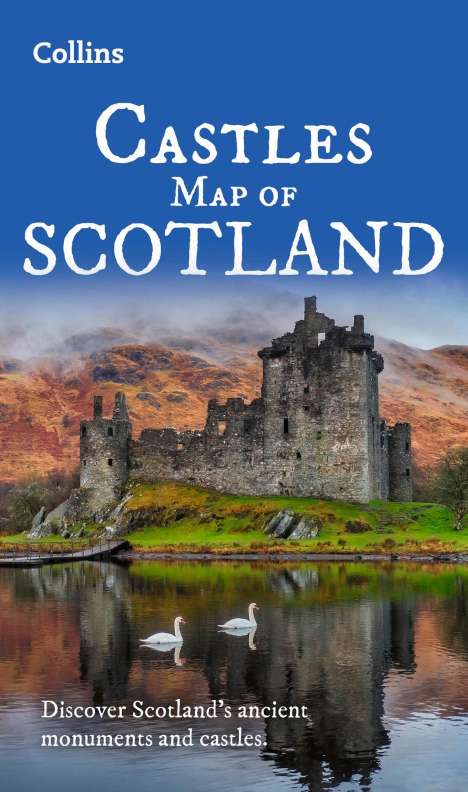 Chris Tabraham: Castles Map of Scotland, Karten
