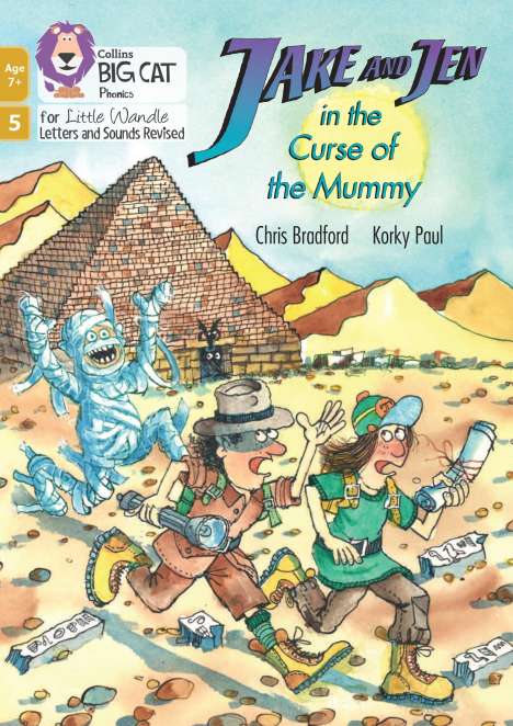Chris Bradford: Jake and Jen in the Curse of the Mummy, Buch