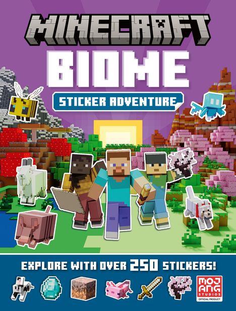 Mojang AB: Minecraft Biome Adventure Sticker Book, Buch