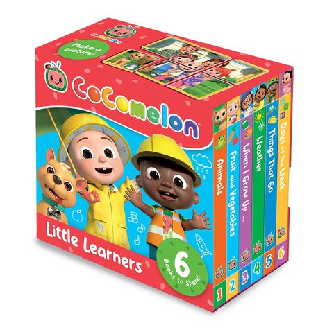 Cocomelon: CoComelon Little Learners Pocket Library, Buch