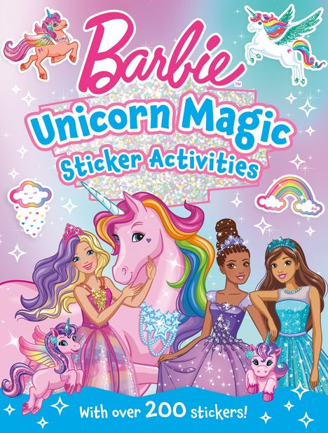 Barbie: Barbie Unicorn Magic Sticker Activity Book, Buch