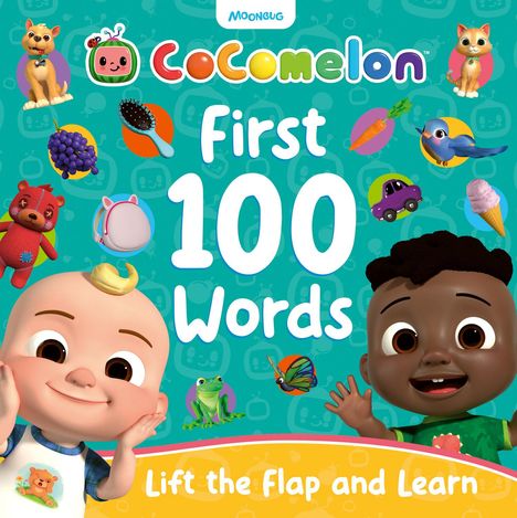 Cocomelon: CoComelon First 100 Words Lift-the-Flap Book, Buch