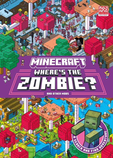 Mojang AB: Minecraft Where's the Zombie?, Buch