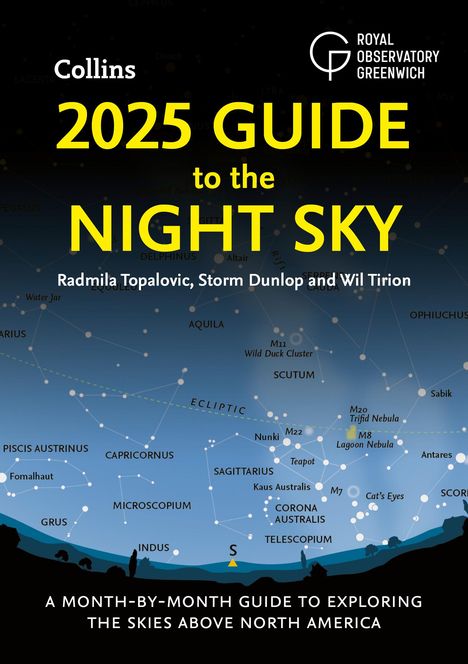 Wil Tirion: 2025 Guide to the Night Sky, Buch