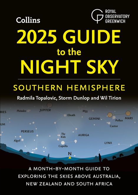 Wil Tirion: 2025 Guide to the Night Sky Southern Hemisphere, Buch