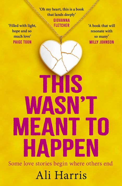 Ali Harris: This Wasn't Meant to Happen, Buch