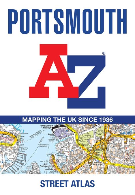 A-Z Maps: Portsmouth A-Z Street Atlas, Buch