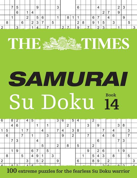 The Times Mind Games: The Times Samurai Su Doku 14, Buch